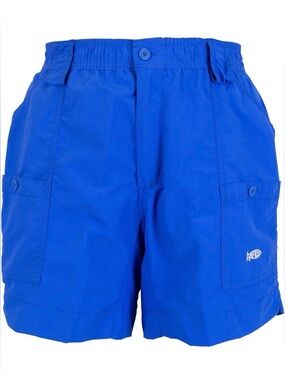 AFTCO Bluewater Original Fishing Shorts in Royal Blue size 38